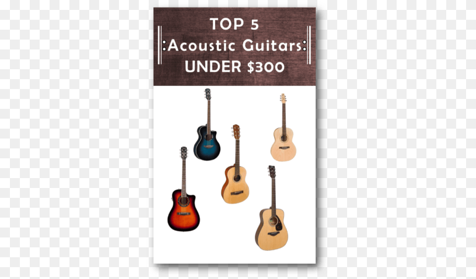 Top 5 Acoustic Guitars Under Yamaha Fg800 Folk Acoustic Guitar Natural With Road, Musical Instrument, Bass Guitar Free Png