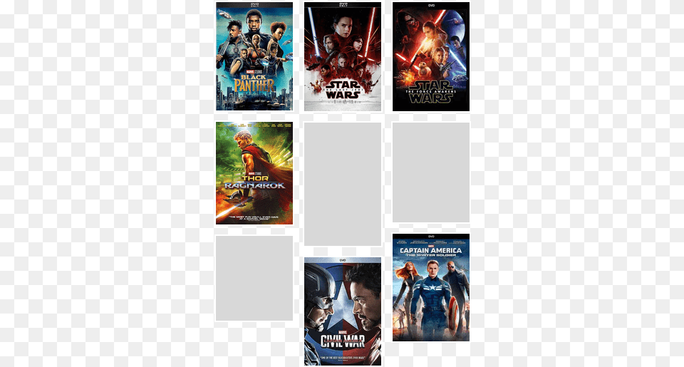 Top 5 Movies And Movie Series Star Wars The Force Awakens Dvd With Chewbacca Bobble, Publication, Book, Adult, Person Free Transparent Png