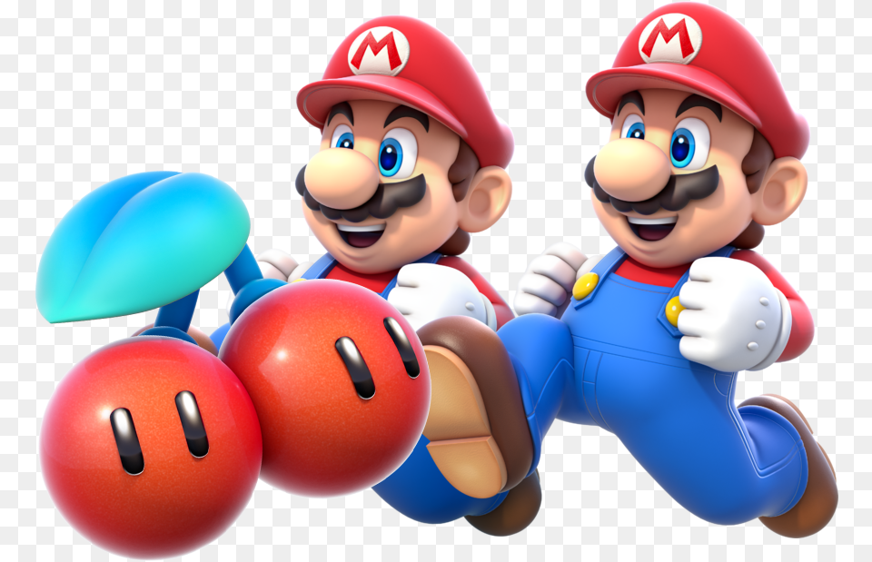 Top 5 Sexiest Mario Power Ups Double Cherry Super Mario Double Cherry, Game, Super Mario, Baby, Person Free Png