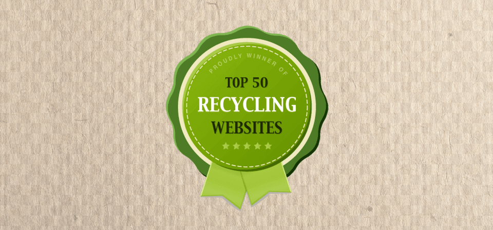 Top 50 Recycling Sites Label, Badge, Green, Logo, Symbol Png Image