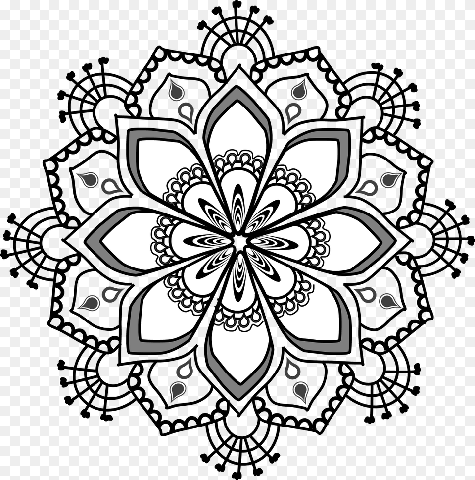 Top 93 Mandalas Clip Art Mandala Line Art, Floral Design, Graphics, Pattern, Accessories Free Transparent Png