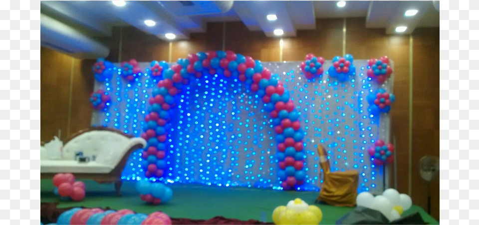 Top Birthday Party Organisers Hyderabad Arch, Play Area, Balloon, Indoors, Lighting Free Png Download