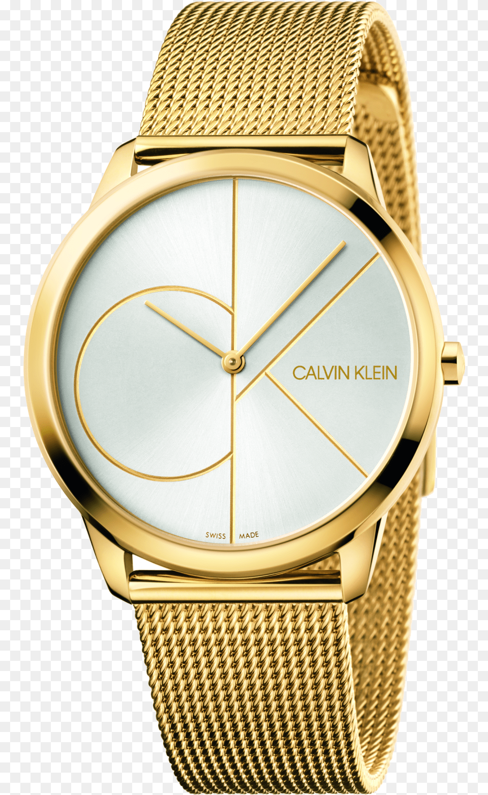 Top Calvin Klein Watch Gold, Arm, Body Part, Person, Wristwatch Free Png Download