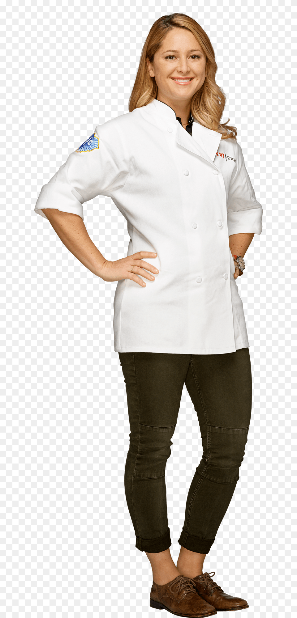 Top Chef Brooke Williamson, Clothing, Coat, Lab Coat, Adult Free Png Download
