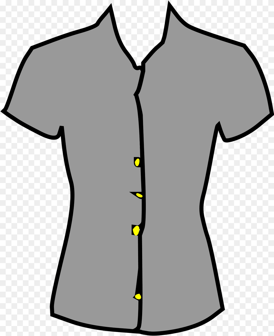 Top Clipart, Blouse, Clothing, Shirt, Vest Png