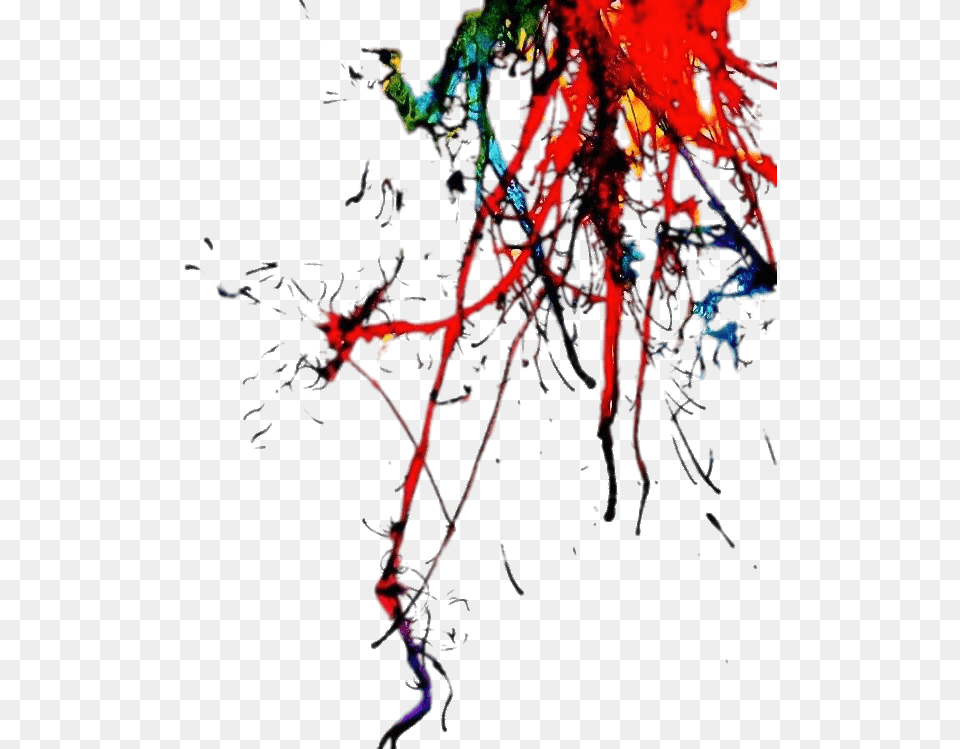 Top Corner Paint Splatter, Art, Graphics, Modern Art, Painting Png Image