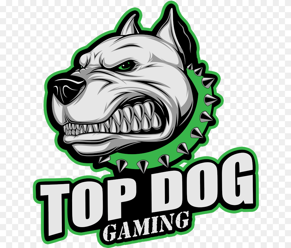 Top Dog Gaming, Ammunition, Grenade, Weapon, Logo Png Image