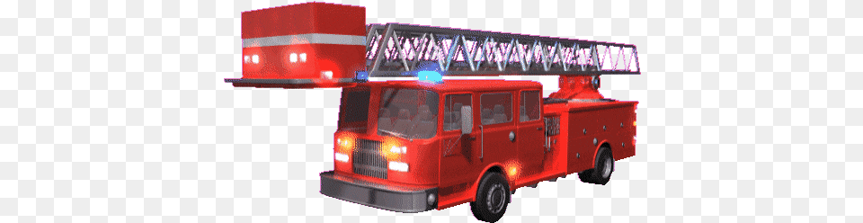 Top Fire Stickers For Android U0026 Ios Gfycat Fire Truck Clipart Gif, Transportation, Vehicle, Fire Truck, Bus Free Png Download