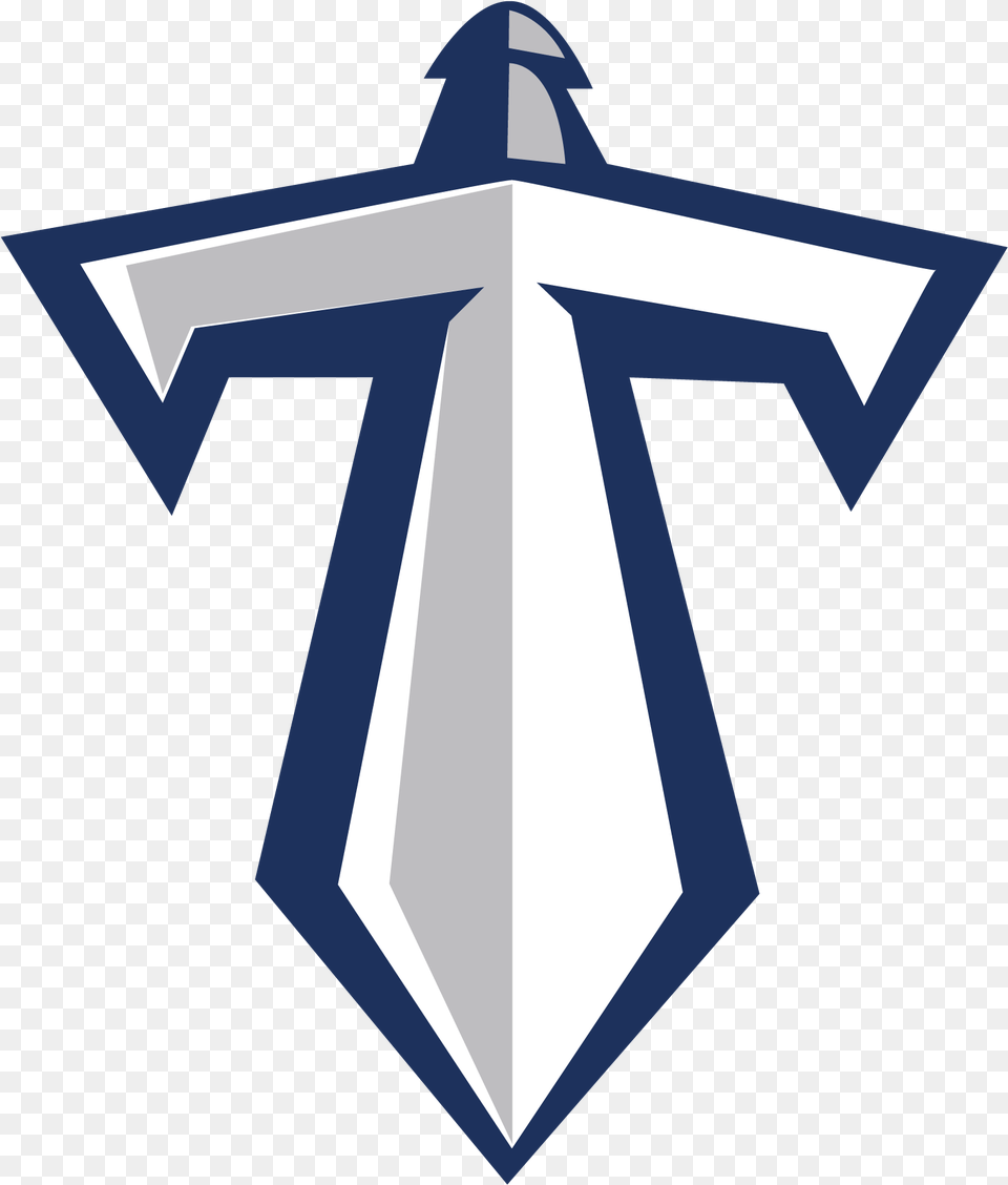 Top For Tennessee Titans Logo On Picsunday Tennessee Titans Logo, Cross, Symbol Free Transparent Png
