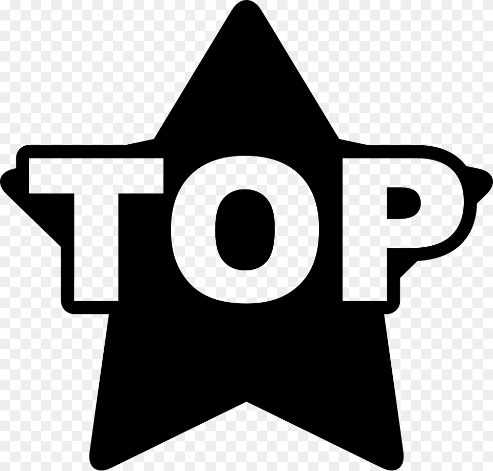 Top Games Star Favorite Games Icon, Stencil, Symbol Png Image