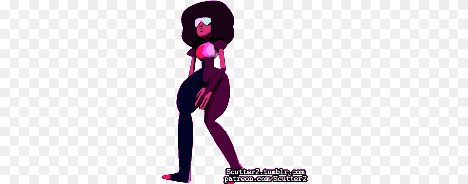 Top Garnet Steven Universe Stickers For Cute Steven Universe Stickers, Purple, Adult, Female, Person Free Png Download