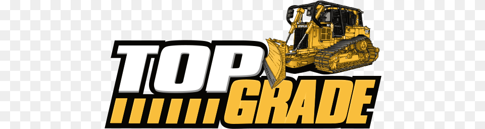 Top Grade Construction Oilfield U0026 Maintenance Top Grade Logo, Machine, Bulldozer Free Transparent Png