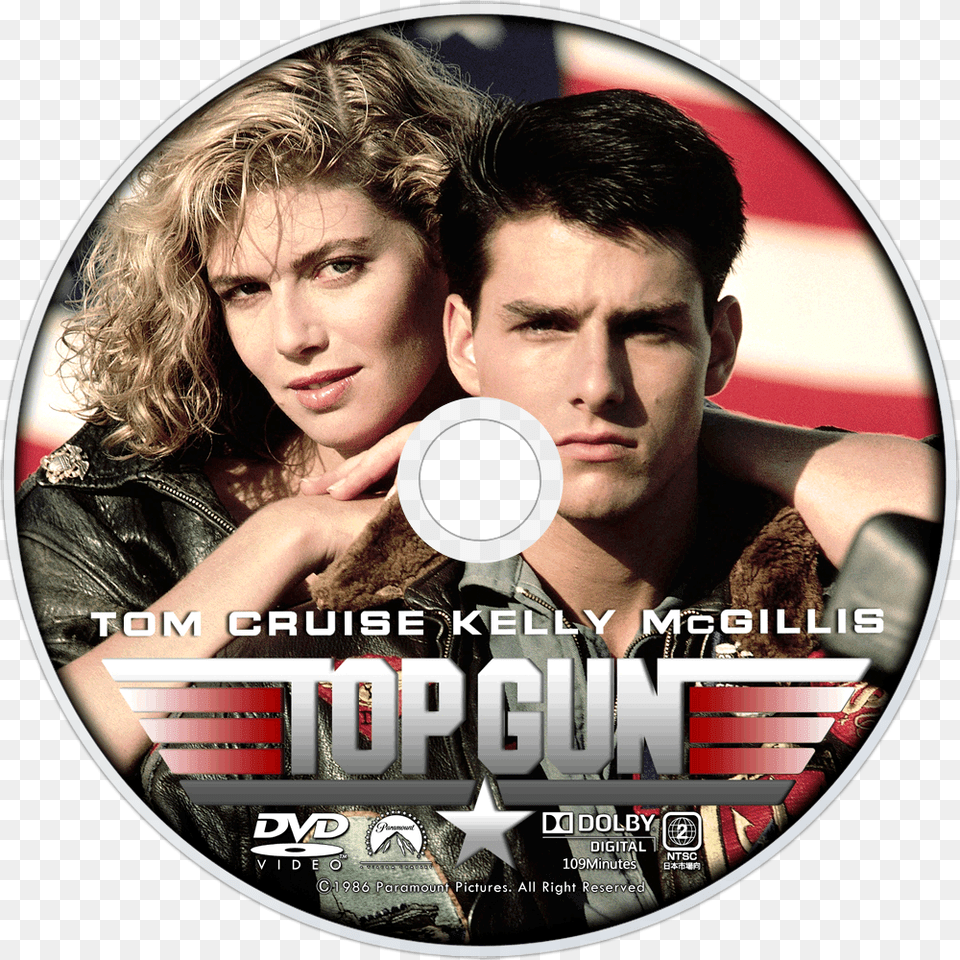 Top Gun Dvd Disc Image Tom Cruise Top Gun, Disk, Adult, Face, Head Free Transparent Png