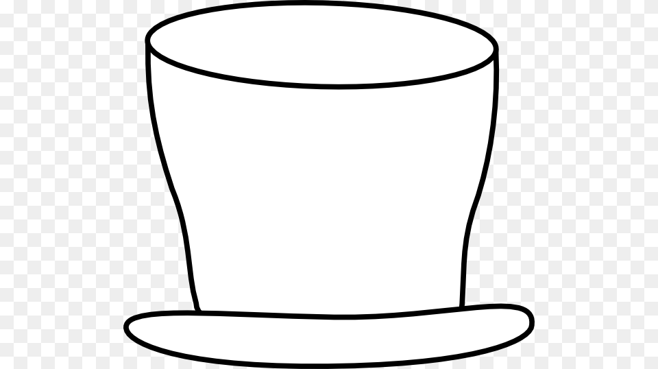 Top Hat, Glass, Saucer, Cup, Appliance Free Png Download