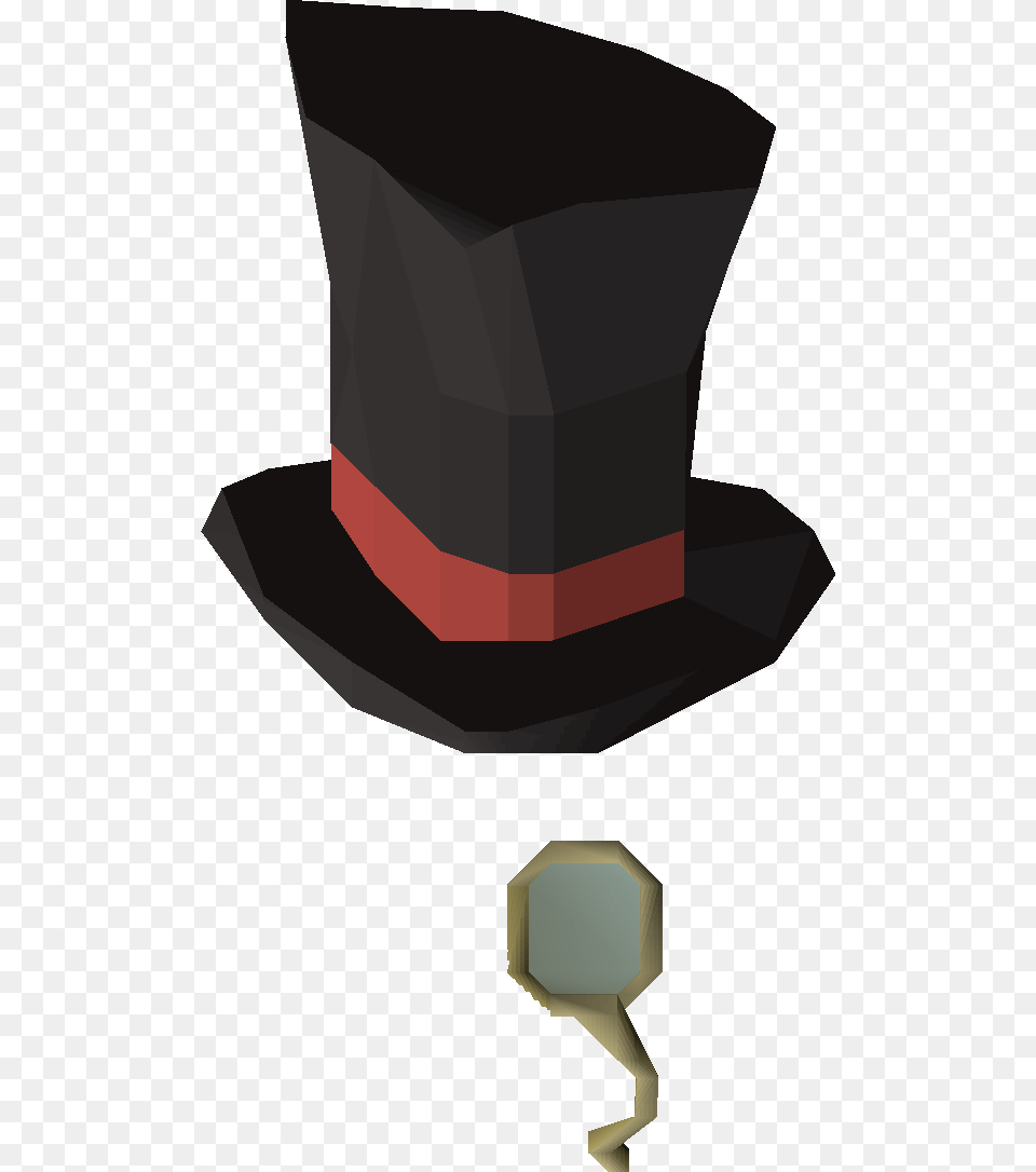 Top Hat Amp Monocle Detail Osrs Top Hat And Monocle, Clothing, Cowboy Hat Png