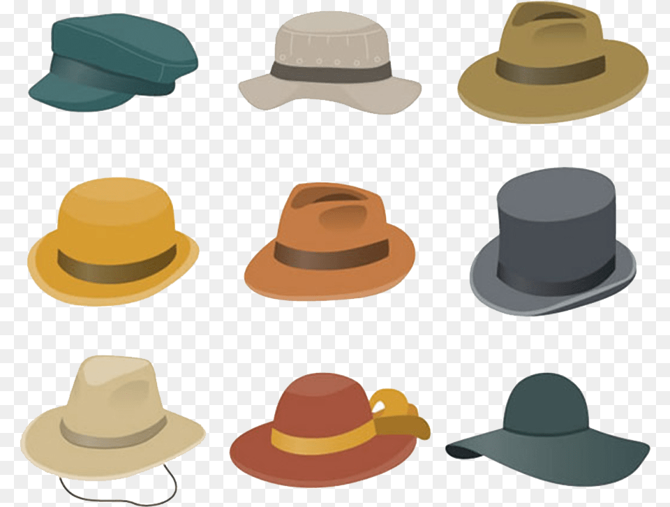 Top Hat Baseball Cap Fedora Mens Fedora Hat Clipart, Clothing, Sun Hat Free Png
