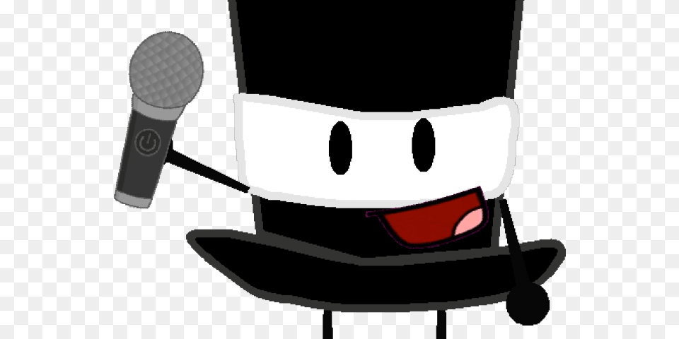 Top Hat Clipart Freddy Fazbear Cartoon, Electrical Device, Microphone, Person Png