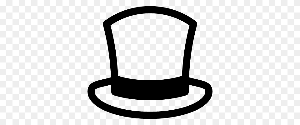 Top Hat Clipart Mlg, Gray Free Transparent Png