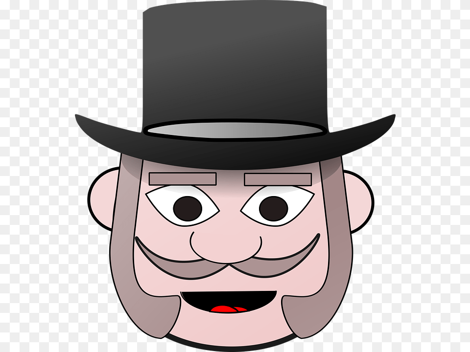 Top Hat Clipart Print Out Top Hat Clipart, Clothing, Baby, Person, Face Free Png