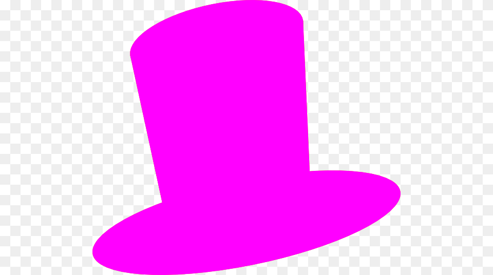 Top Hat Clipart Vector Pink Top Hat, Clothing Png
