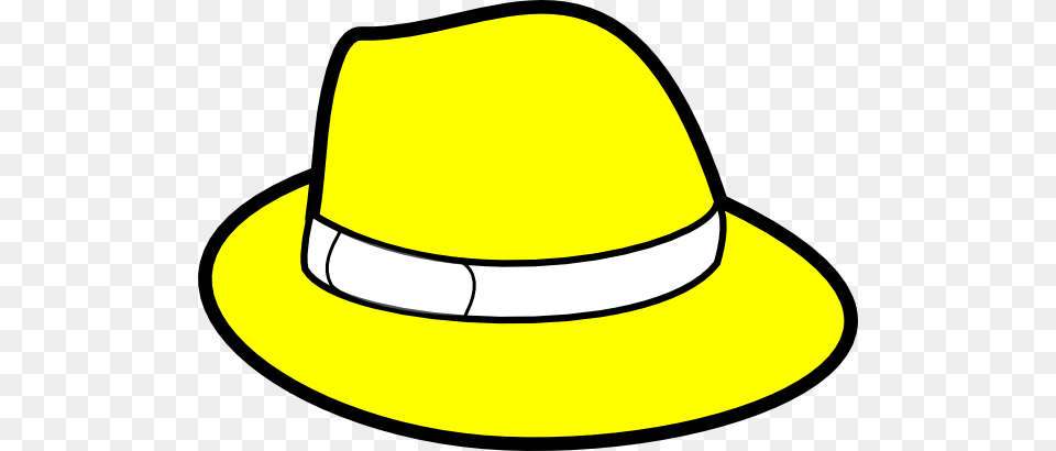 Top Hat Clipart Yellow Clip Art Hat, Clothing, Sun Hat, Hardhat, Helmet Free Transparent Png