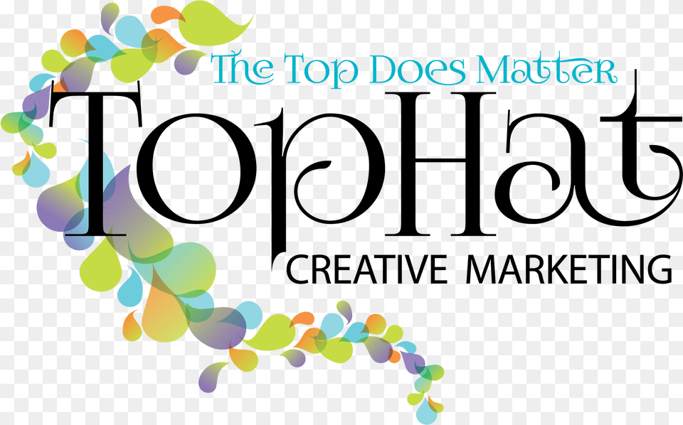 Top Hat Creative Marketing Graphic Design, Art, Floral Design, Graphics, Pattern Free Transparent Png