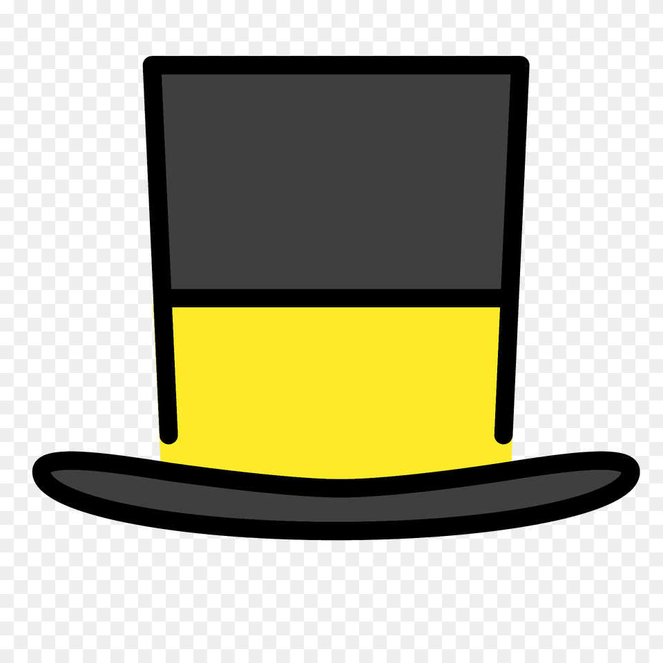Top Hat Emoji Clipart, Clothing, Glass Free Png Download