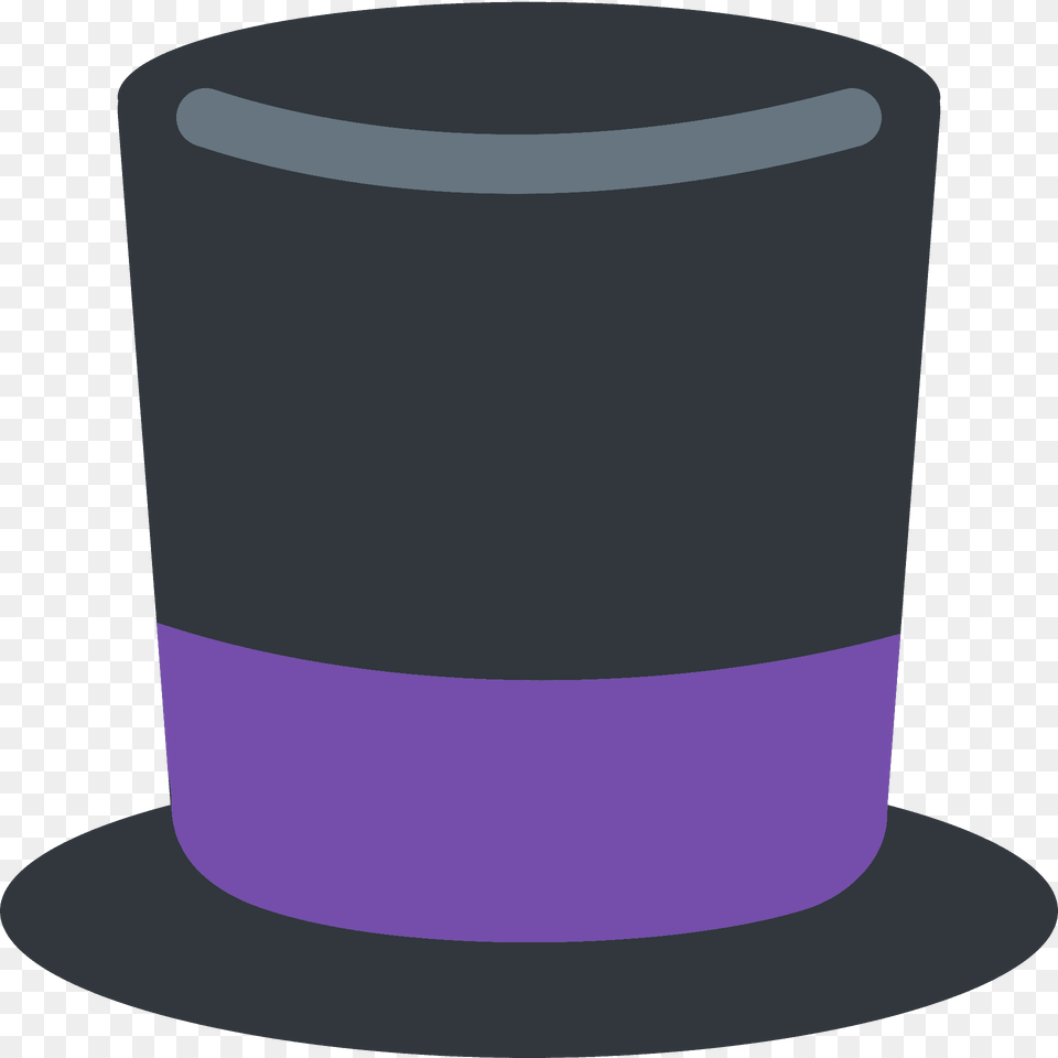 Top Hat Emoji Clipart, Cylinder, Jar Free Transparent Png