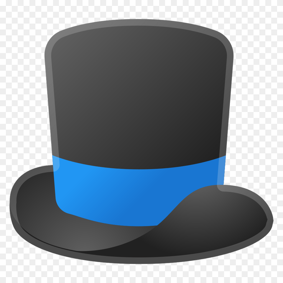 Top Hat Icon Noto Emoji Clothing Objects Iconset Google, Hardhat, Helmet Free Png Download