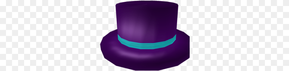 Top Hat Roblox Wikia Fandom Costume Hat, Clothing, Purple, Person Png Image