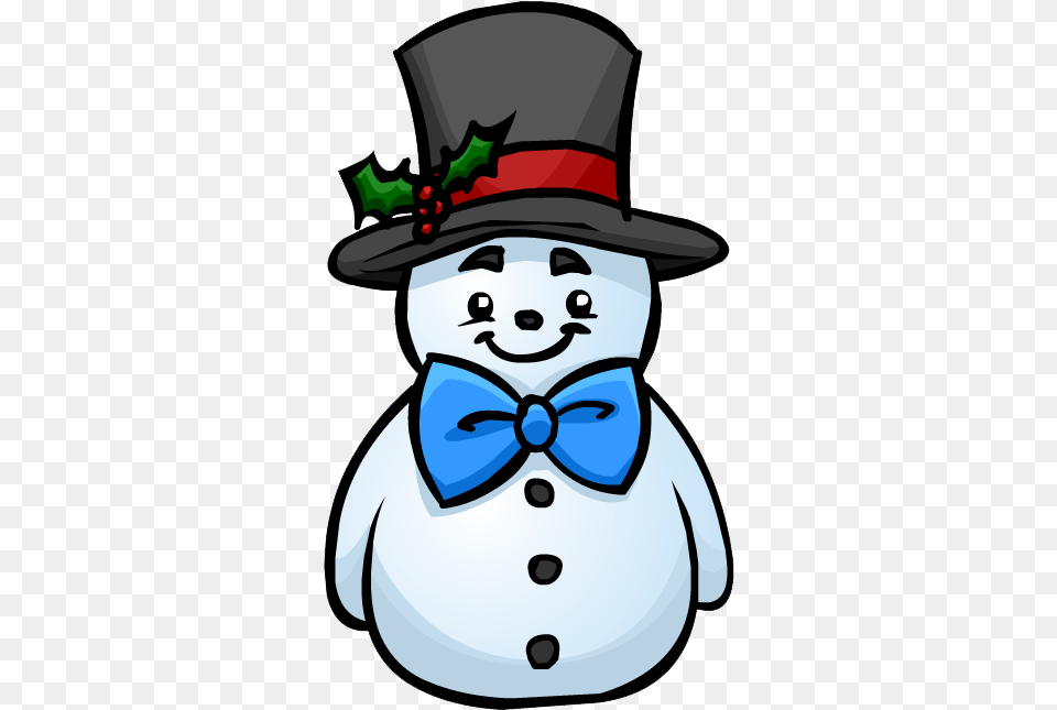 Top Hat Snowman Furniture Icon Id 587 Snowman With Top Hat, Winter, Outdoors, Nature, Snow Free Transparent Png