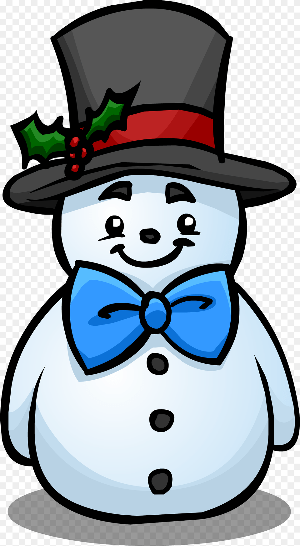 Top Hat Snowman Sprite 001 Snowman With Top Hat, Accessories, Tie, Winter, Outdoors Free Png Download