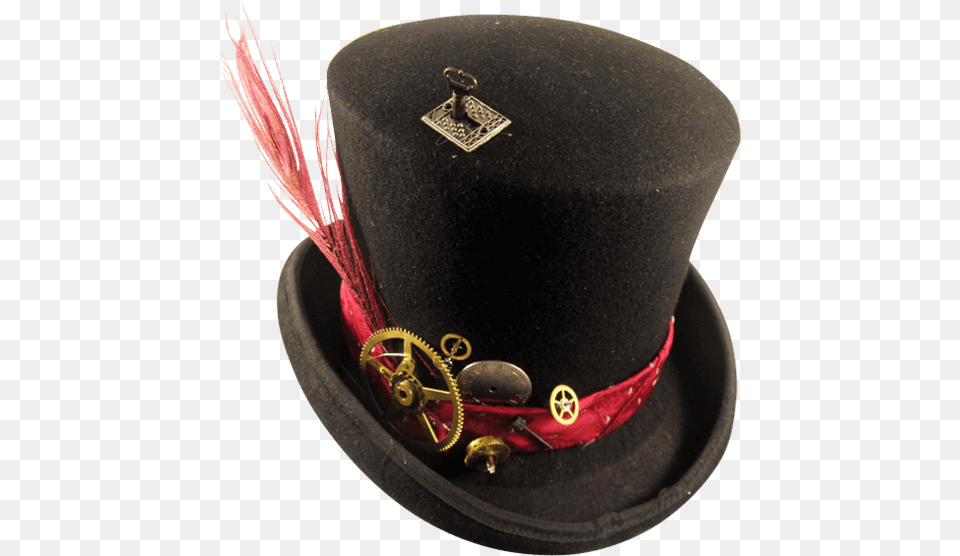 Top Hat Steampunk Formal Wear Mad Hatter Mad Hatter Steampunk Shop, Clothing, Accessories Free Png