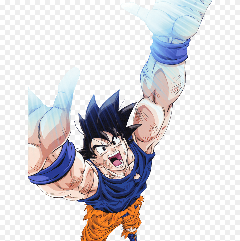 Top Images For Goku Spirit Bomb On Picsunday Dragon Ball Goku Genki Dama, Book, Comics, Publication, Baby Png Image