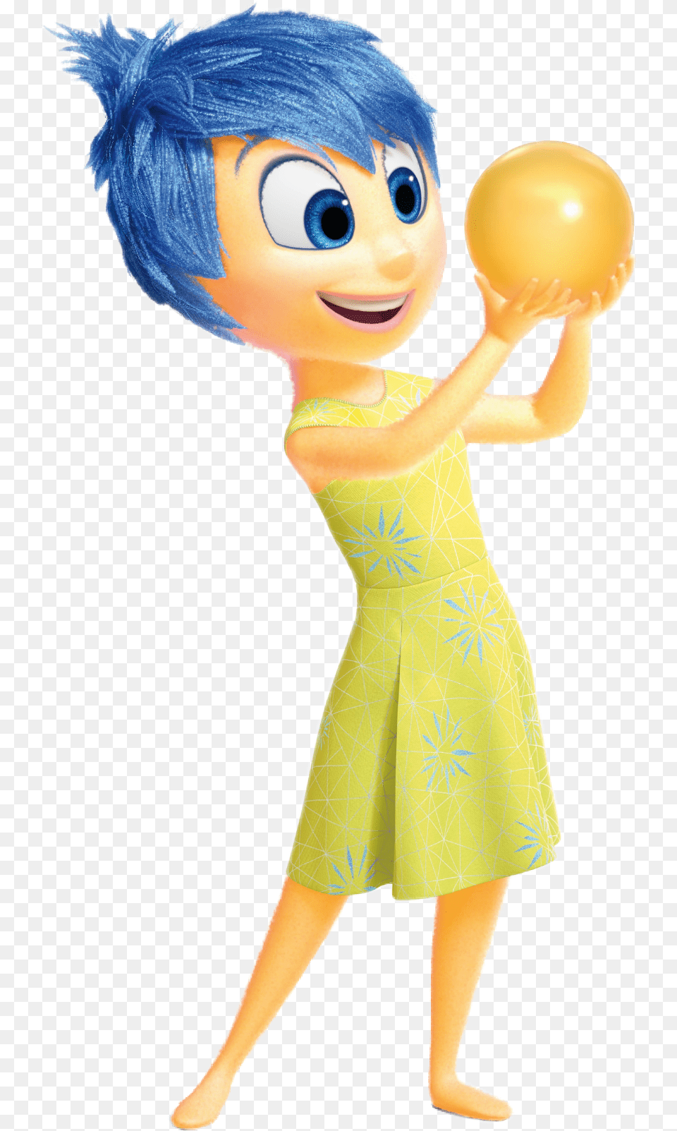 Top Images For Inside Out Joy Ars On Picsunday Inside Out Crafts, Child, Person, Girl, Female Free Png