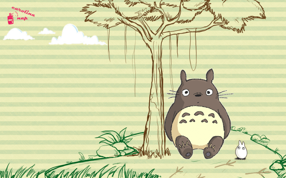 Top Images For Tonari No Totoro On Picsunday, Plant, Art, Cartoon, Drawing Png