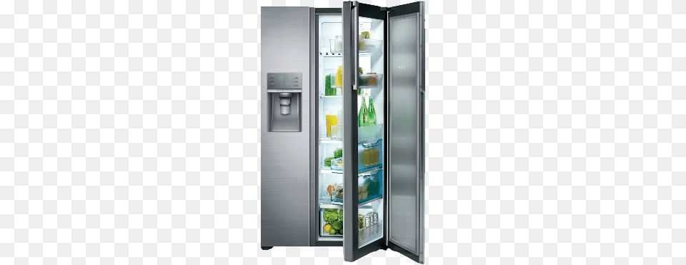 Top Lg Refrigerator Door In Door Fridge Freezer, Appliance, Device, Electrical Device Png Image