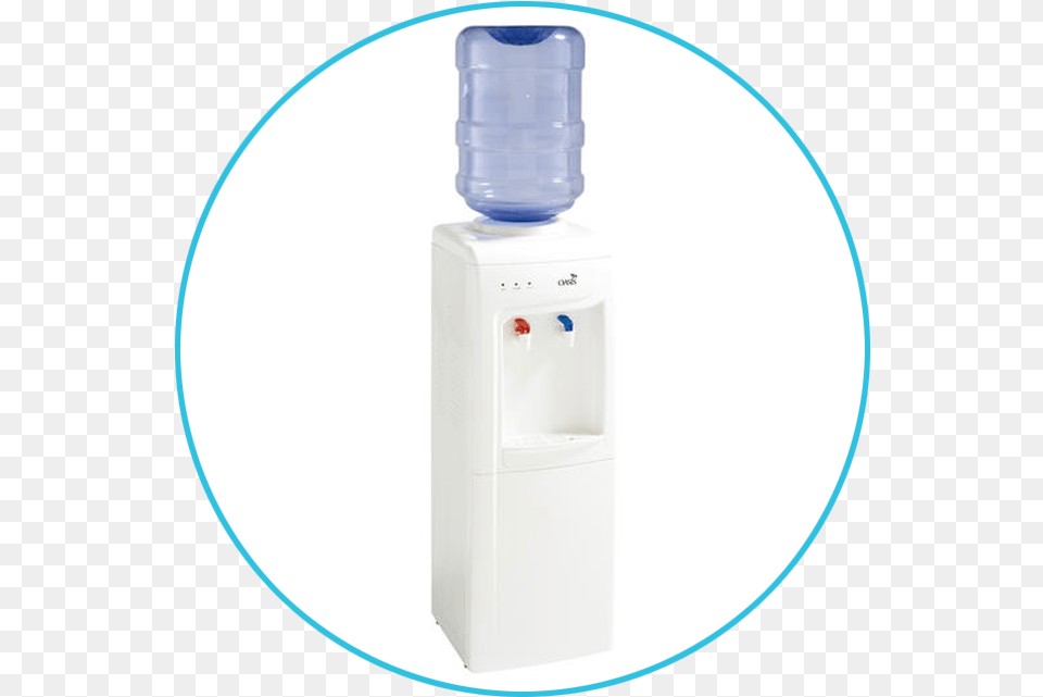 Top Load Bottle Cooler Water Cooler, Appliance, Device, Electrical Device, Disk Free Png