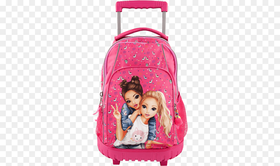 Top Model Backpack Top Model Trolley Backpack, Bag, Child, Female, Girl Png Image
