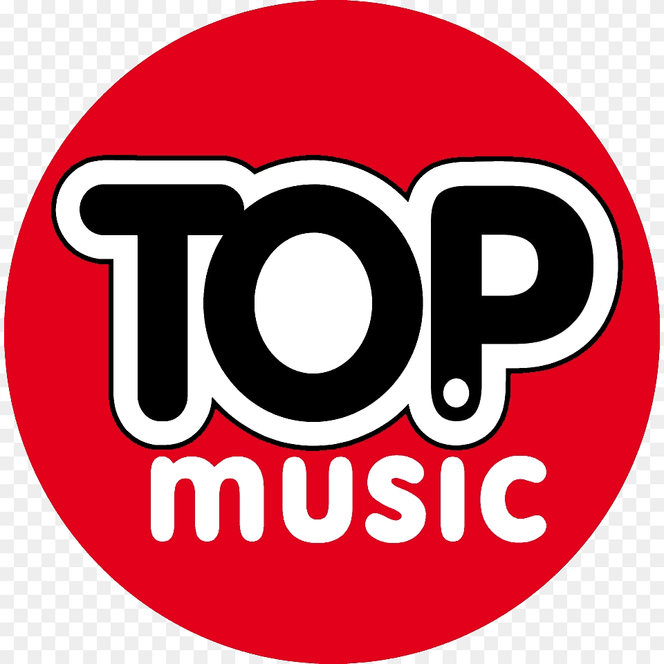 Top Music Red Logo Logo Top Music, Disk Free Png