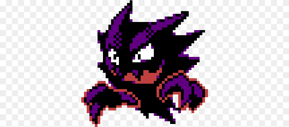 Top Pokemon Sprites Stickers For Android U0026 Ios Gfycat Haunter Sprite, Purple, Crowd, Person, Qr Code Free Transparent Png