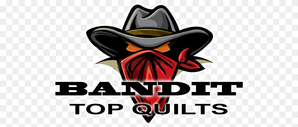 Top Quilts Bandit Outlaw Logo, Clothing, Hat, Pump, Plant Free Png Download