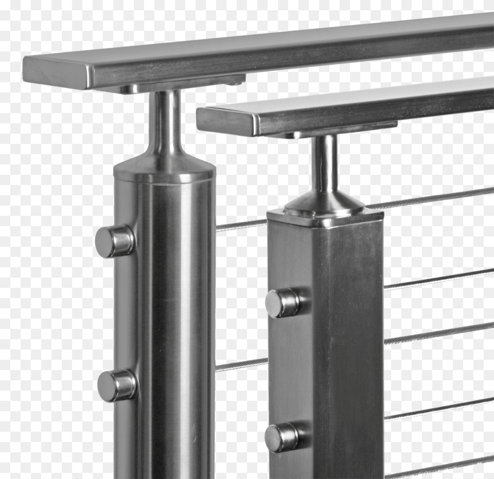 Top Rail For Cable Railing, Handrail Png Image