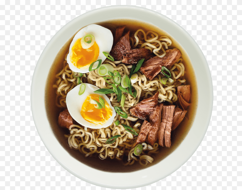 Top Ramen, Bowl, Dish, Egg, Food Free Png Download