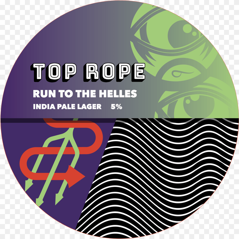 Top Rope Helles Digital Beer, Disk, Dvd Png