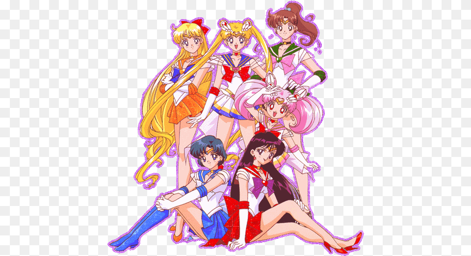 Top Sailor Moon Stickers For Android U0026 Ios Gfycat Ss, Publication, Book, Comics, Adult Free Png Download