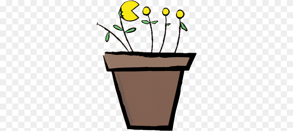 Top Sam Witwer Fc Stickers For Android U0026 Ios Gfycat Flower Pot Gif, Plant, Potted Plant, Jar, Planter Free Png Download