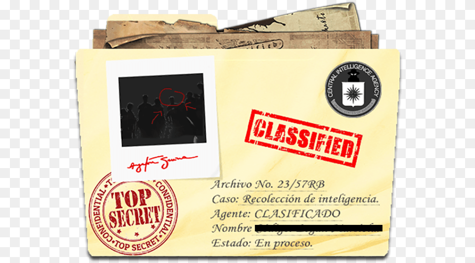 Top Secret Folder, Advertisement, Poster, Person Free Png Download