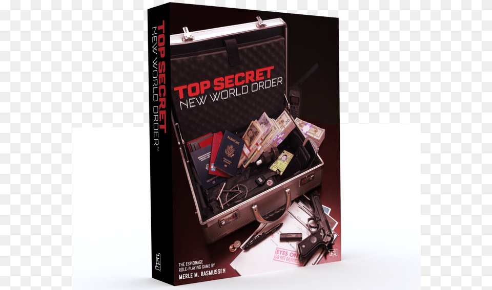 Top Secret Nwo Top Secret New World Order, Bag, Firearm, Weapon, Person Png Image