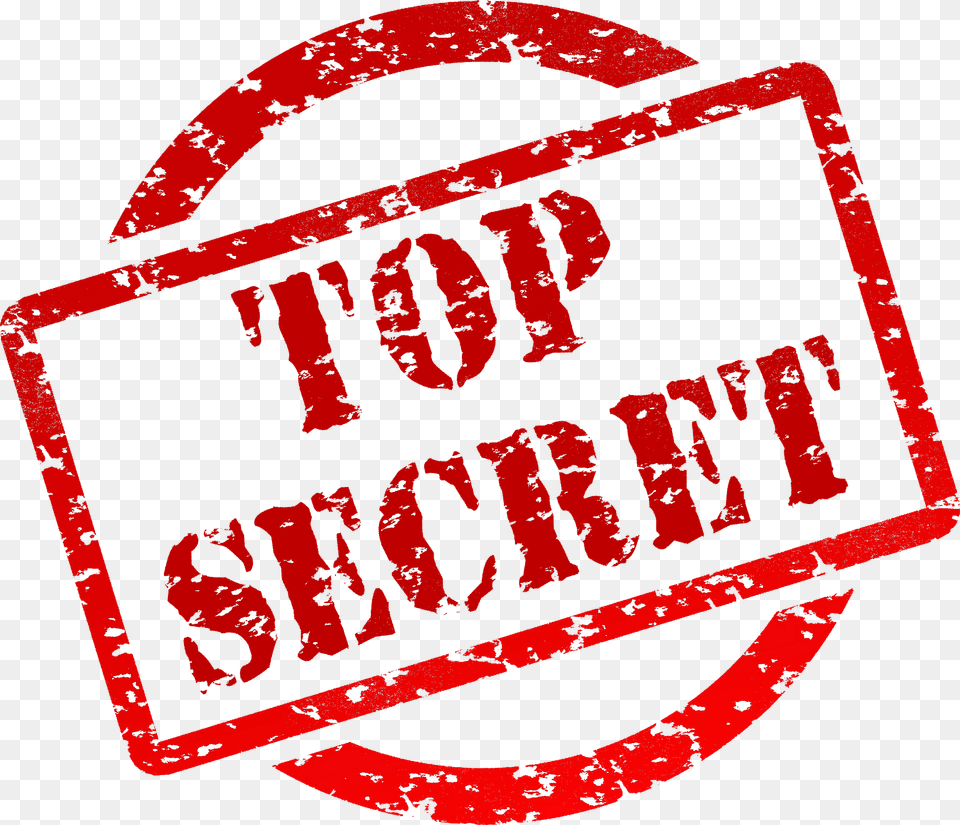 Top Secret Stamp Clipart, Symbol, Sign, Logo Free Transparent Png